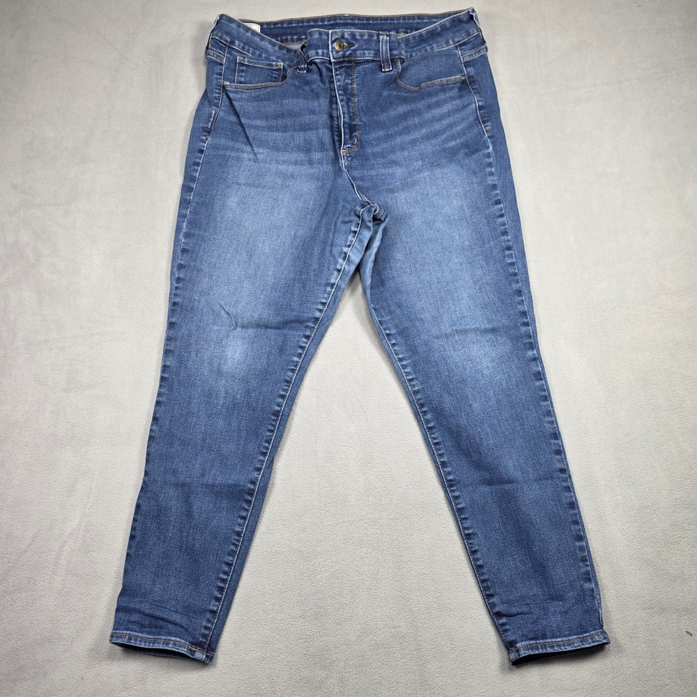 GAP Jeans Womens 20 Regular Blue Jegging High Rise Universal Jegging Medium Wash